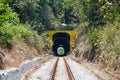 The Pengalat Tunnel between Kota Kinabalu and Papar Royalty Free Stock Photo