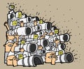 Paparazzi cartoon No.1