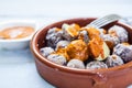 Papas con mojo Royalty Free Stock Photo