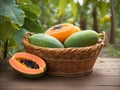 Papaya Background image