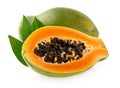 Papaya fruit Royalty Free Stock Photo