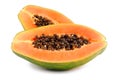 Papaya fruit isolated Royalty Free Stock Photo