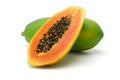 Papaya fruits Royalty Free Stock Photo