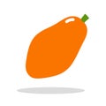 Papaya icon logo vector illustration isolated