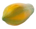 Papaya isolated