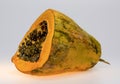 Papaya Seeds with there sweet orange fruity flesh used in Asian cultures has desserts