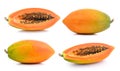 Papaya slice Royalty Free Stock Photo
