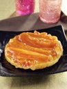 Papaya tatin tarlet Royalty Free Stock Photo