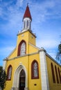 Papeete city Cathedral, Tahiti island