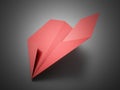 Paper aeroplane Royalty Free Stock Photo