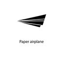 paper airplane icon. Element of minimalistic icon for mobile concept and web apps. Signs and symbols collection icon for websites, Royalty Free Stock Photo