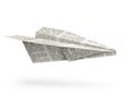 Paper airplane origami Royalty Free Stock Photo