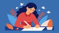 A paper artist with dysgraphia who struggles with handwriting but finds peace and precision in the delicate and precise