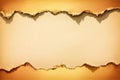 Paper background for various messages a ripped torn frame or copy space text, antique texture Royalty Free Stock Photo