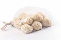 Paper bag dumplings food. Generate Ai