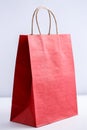 Paper bags on a solid isolated background Royalty Free Stock Photo