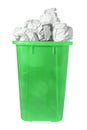 Paper Bin Royalty Free Stock Photo