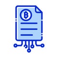 Paper, Bitcoin white paper, white paper, blockchain white paper fully editable vector icons