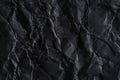 Paper black wrinkled background. Abstract background Royalty Free Stock Photo