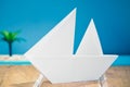 Paper Boat Royalty Free Stock Photo