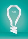 Paper Bulb Idea