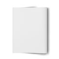 Paper canvas print sheet mockup