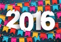 2016 paper celebration background