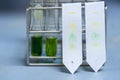 Paper chromatography is an analytical method used to separate colored chemicals or substances