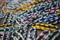 Paper clip background Royalty Free Stock Photo