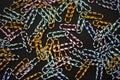 Paper clip background Royalty Free Stock Photo
