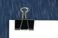 Paper clip Royalty Free Stock Photo