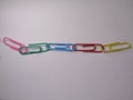 Paper clip colorful clip