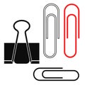 Paper Clip Royalty Free Stock Photo