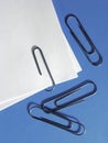 Paper clips Royalty Free Stock Photo