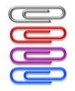 Paper clips Royalty Free Stock Photo