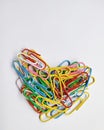 Paper clips another colour