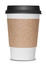 Paper coffee cup Royalty Free Stock Photo