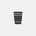 paper coffee cup icon vector Royalty Free Stock Photo