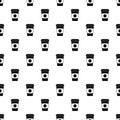 Paper coffee cup pattern vector Royalty Free Stock Photo