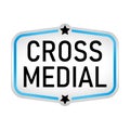 Cross media paper colorful banners Design shape Vector label tag