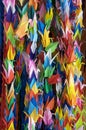 Paper cranes in Hiroshima