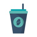 paper cup coffee to go Royalty Free Stock Photo