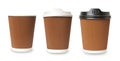 Paper cup of coffee