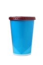 Paper cup isolated