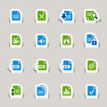 Paper Cut - File format icons