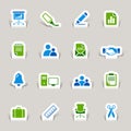 Paper Cut - Office and Business icons