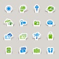 Paper Cut - Vacation icons