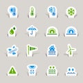 Paper Cut - Weather icons