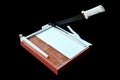 Paper Cutter cutting paper Royalty Free Stock Photo