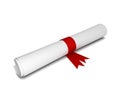 Paper diploma